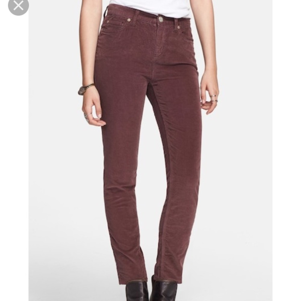 Free people high waisted cords